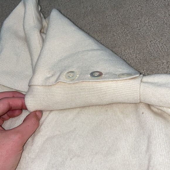 Charter Club cream sweater  - Picture 2 of 2